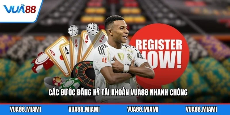 Các bước đăng ký tài khoản VUA88 nhanh chóng