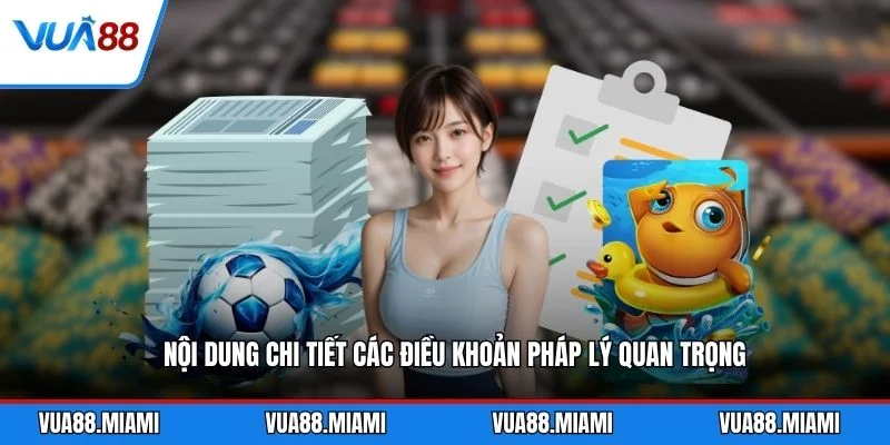 Nội dung chi tiết các điều khoản pháp lý quan trọng