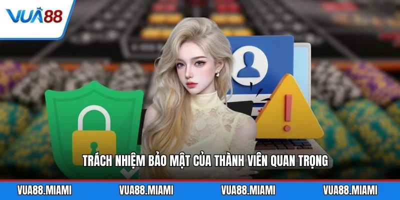 Chính sách bảo mật 3 Trách nhiệm bảo mật của thành viên quan trọng